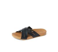 Reef Cojín Spring Bloom, Chanclas Mujer, Negro Bronceado, 37.5 EU