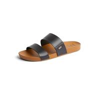 Reef - Cushion Bounce Vista, Sandalias deslizantes Mujer, Negro natural, 37.5 EU