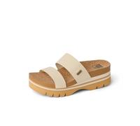 REEF Cushion Vista Higher - Sandalias para mujer, Beige, 38.5 EU