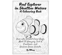 Reef Explorer in Shallow Waters: A Colouring and Book: Dive into Vibrant Coral Reefs, Meet 30 Amazing Fish & Creatures, and Uncover Ocean Secrets. ... An Explorer's Colouring Journey by TBKong)