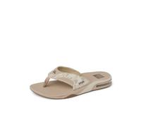 REEF Fanning - Chanclas abrebotellas para hombre, soporte de arco, suela duradera, resistente al agua, Arena (Sand Camo), 44 EU