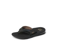Reef Fanning, Chanclas Hombre, Negro y Marrón, 45 EU