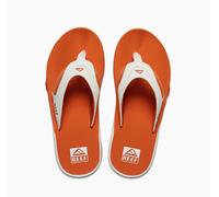 Reef Fanning Pregame Sandalias De Hombre Blanco/Naranja NUEVAS