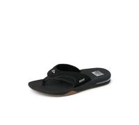 Reef Fanning, Sandalias Flip-Flop para Hombre, Negro (Black/Silver), 44 EU