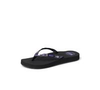 Reef Ginger, Chanclas Mujer, Negro, Morado, 36 EU