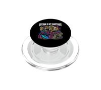 Reef Keeper Aquarium My Tank Is My Sanctuary PopSockets PopGrip para MagSafe