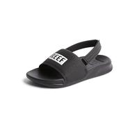 REEF Little One Slide unisex para niños, Reef Negro/Blanco, 5 Little Kid