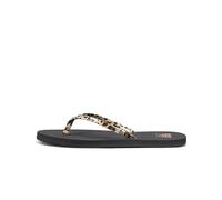 Reef Noches de Felicidad, Chanclas Mujer, Leopardo clásico, 38.5 EU