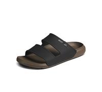 REEF Oasis Double Up Chanclas para hombre, impermeables, plantilla moldeada suave y con sujeción, negro (Fossil/Black), 40 EU
