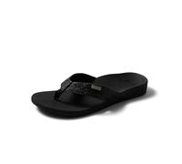 Reef Ortho Spring Flip Flops UK8 - EU41 - US10 - AU9 Black Glitter