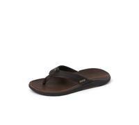 Reef - Sandalias y chanclas - Leather Offshore Dark Brown de Cuero - Talla 43 - Marrón Marrón 43