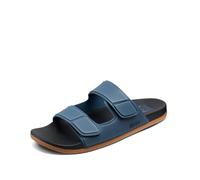 REEF Cushion Tradewind - Sandalias de moda para hombre, correas de velcro ajustables, plantilla acolchada ultrasuave, soporte de arco, Orion Negro, 40 EU