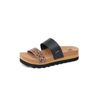 Reef Sandalia de moda Cushion Vista Hi Platform para mujer, Leopard Duo, 36 EU