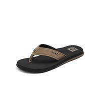 Reef Sandalia Layback para hombre, Negro Bronceado, 45 EU