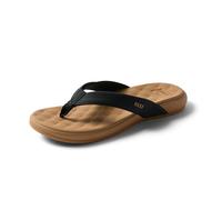 REEF Sandalias Cushion Melody para mujer, Negro/Bronceado, 37.5 EU