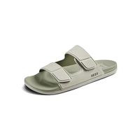 Reef Sandalias de cuero Cushion Tradewind en color negro, Green, 45 EU