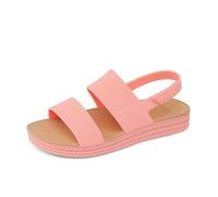REEF - Sandalias de plataforma Water Vista Higher para mujer, aptas para el agua, correa ajustable, Burnt Coral, 38.5 EU