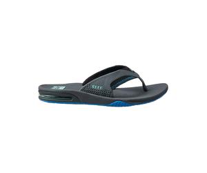 Reef - Sandalias y chanclas - Fanning Gunmetal/Ocean - Talla 10 US - Azul Azul 10 US