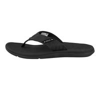 REEF Santa Ana, Flip-Flop Hombre, All Black, 46 EU