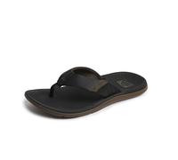 2024 Reef Mens Santa Ana Flip Flops - Black 42