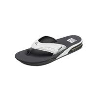 Reef Fanning, Sandalias Flip-Flop Hombre, Blanco (Grey/White), 42 EU