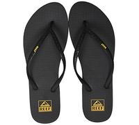 Reef Seaside, Chanclas Mujer, Negro azafrán, 41 EU