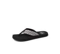 REEF Smoothy - Chanclas de playa para hombre, correa tejida suave hecha de PET 100% reciclado, Gris/gris, 43 EU