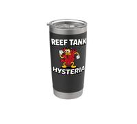 Reef Tank Hysteria Saltwater Aquarium Coral Keeper Vaso térmico de acero inoxidable de doble pared