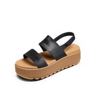Reef Vista Higher, Sandalia Mujer, Negro Bronceado, 39 EU