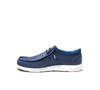 REEF Water Coast Zapatos para hombre, resistentes al agua, plantilla suave, transpirable, suela que no deja marcas, marino, 46 EU