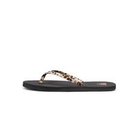 Reef Women's Bliss Nights Flip-Flop, leopardo clásico, 4 UK