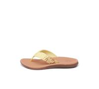REEF Women's Santa Ana Flip-Flop, Pale Banana, 7