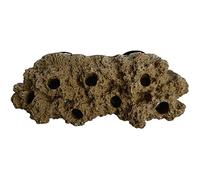 Reefing Art Estante magnético de roca de arrecife flotante con imanes fuertes para vidrio de 1,27 cm (marrón)