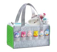 REEKNOKOL Bolsa de transporte para Toniebox, bolsa organizadora de fieltro para figuritas de Toniebox y estuche de viaje Toniebox con asa para Toniebox y accesorios (verde hierba)