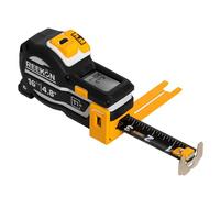 REEKON T1M Utility - Cinta métrica digital de 4,8 m (dividida), herramienta de medición inteligente Bluetooth, precisión de 1/32 pulgadas, ahorra más de 1000 mediciones, pantalla LCD, más de 150 horas