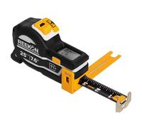 Reekon T1M Utility Digital Tape Measure 7,6 m (Metric) - Bluetooth Smart Measuring Tool, 0,5 mm Accuracy, Saves 1000+ medidas, pantalla LCD, 150 horas + batería de vida y recargable
