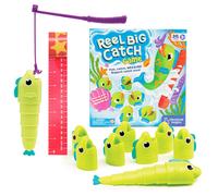 Reel Big Catch Pesca Juego Fine Motor Habilidades Medición Maths para Niños 3+