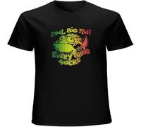 Reel Big Fish T Shirt Everything Sucks Mens Punk Rock TeeCasual Round Neck Black 3XL