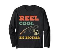 Reel Cool Big Brothers Gift - Regalo de Pesca para Hermano Mayor Manga Larga