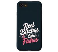 Reel Girls Catch Fishes - Divertidas reinas atrapan peces para mujer Carcasa para iPhone SE (2020) / 7 / 8
