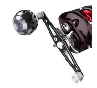 Reel Handle Replation, aluminio Alloy Rocker Arm, Fishing Reel Handle Parts, Baitcasting Power Handle, Ergonomic Fishing Grip, Reel Replacement Knob, Reel Handle Parts