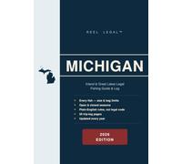 Reel Legal Michigan 2026: Complete DNR Fishing Regulations, Species Guide, Trip Log & Personal Records - Inland Waters & the Great Lakes (Reel Legal Fishing Guides)