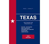 Reel Legal Texas 2026: Complete TPWD Fishing Regulations, Species Guide, Trip Log & Personal Records - Freshwater & Saltwater (Reel Legal Fishing Guides)