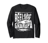 Reel Like My Grandpa Fisherman Grandfather to Grandchild Manga Larga