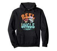 Reel Like My Uncle Funny Fishing Buddy Niece and Nephew Sudadera con Capucha