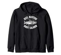 Reel Masters Hunt Salmón Pesca de salmón Sudadera con Capucha