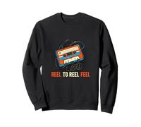 Reel to Reel Feel, coleccionista de música Retro Sudadera