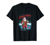 Reeling In Christmas Cheer - Divertida Pesca navideña Camiseta