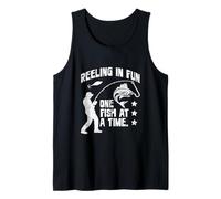 Reeling in Fun, One Fish at a Time Camiseta sin Mangas