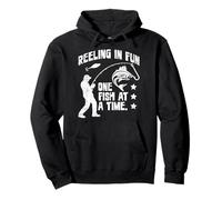 Reeling in Fun, One Fish at a Time Sudadera con Capucha